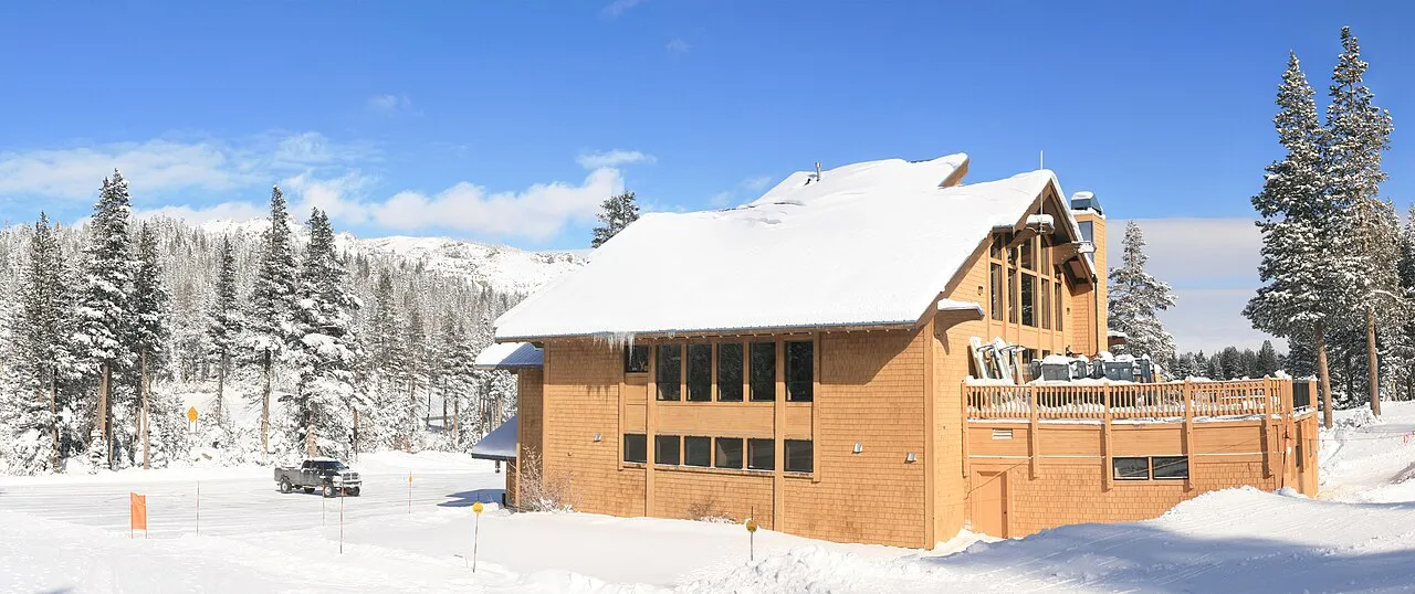 Ski lodge in Boreal, California