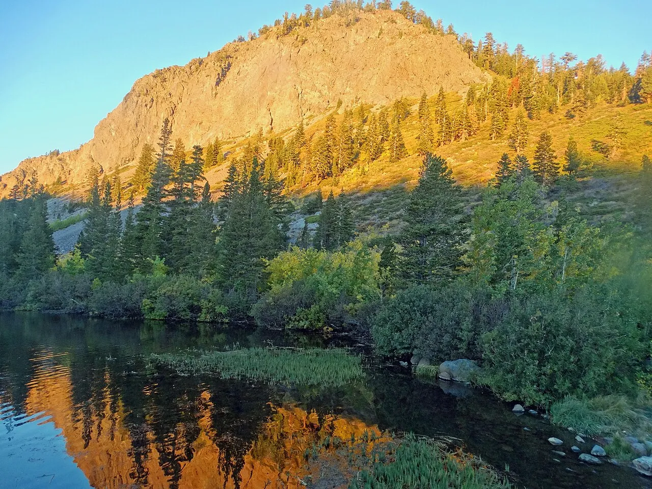Sierra Nevada Sunrise, Mammoth Lakes, CA 9-16 ()