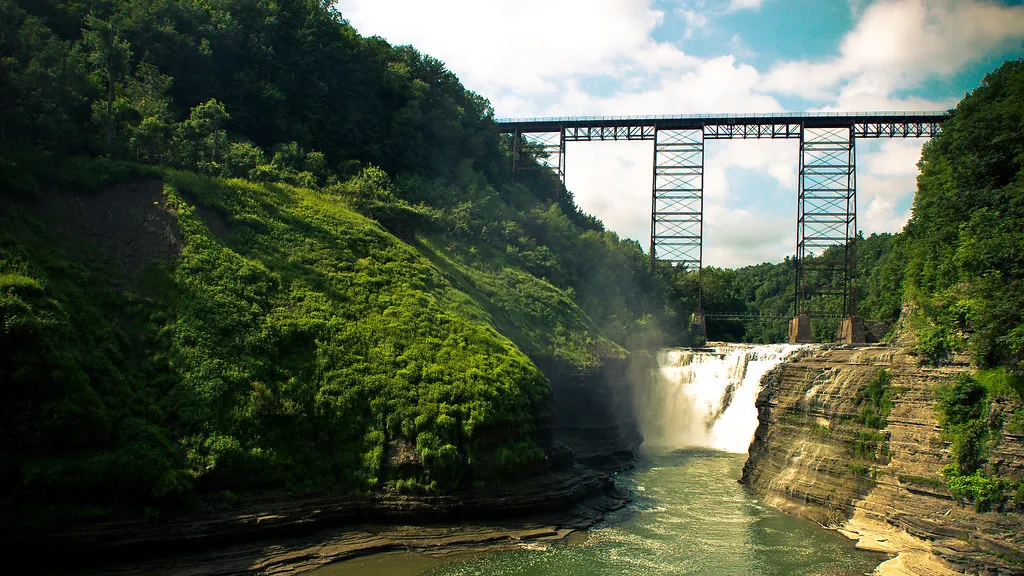 Letchworth upper falls