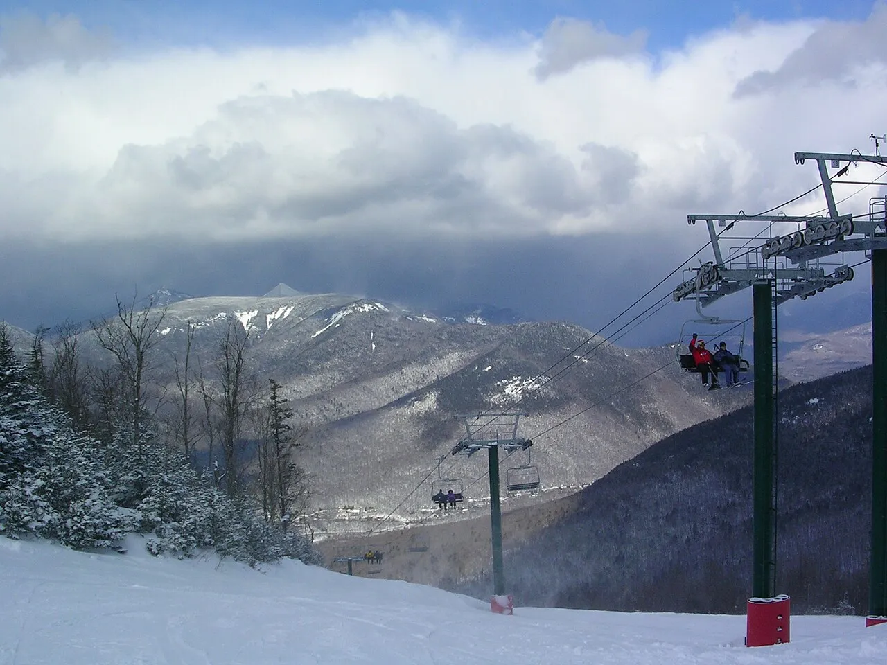 View from Loon Mountain's north peak.