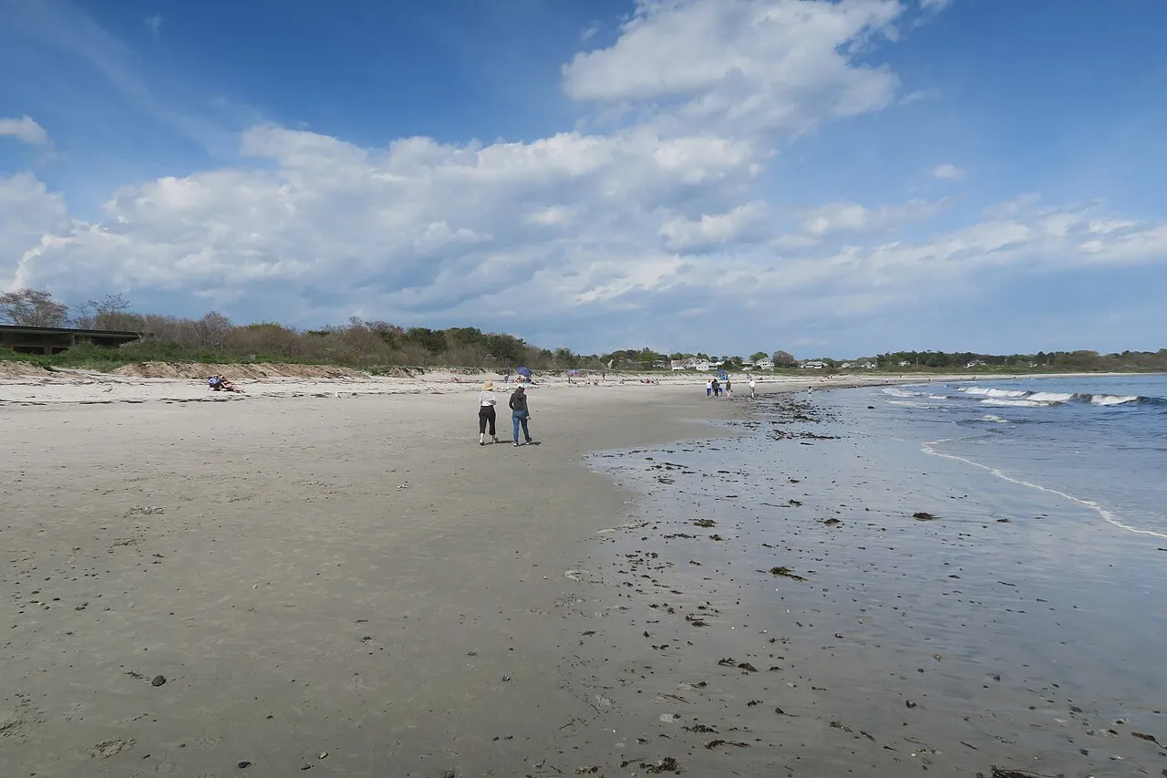 Crescent Beach, right behind Inn by the Sea