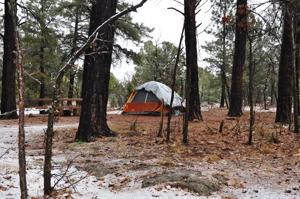 Winter Camping in Mather Campground, Grand Canyon National Park 0151