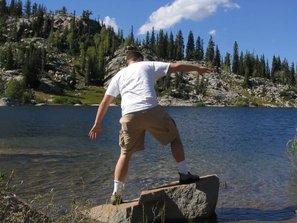 Ken, Lake Mary Hike, Brighton Ski Resort, Big Cottonwood Canyon, near Salt Lake City, Utah