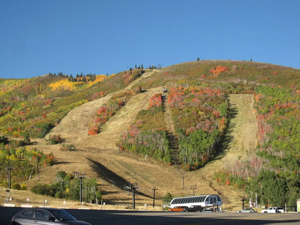 Three Kings Lift at base of Park City Ski area
