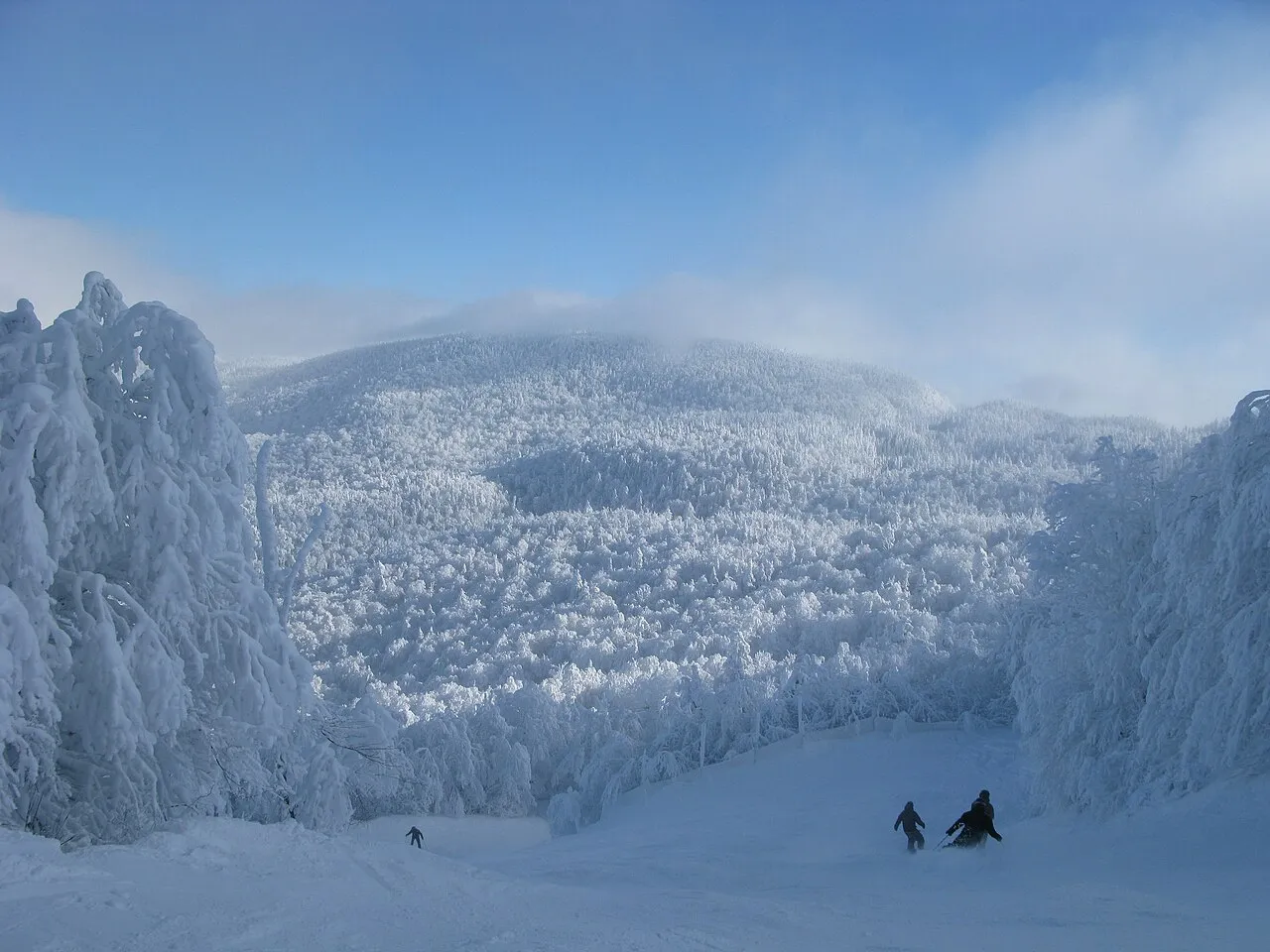 Mont SUTTON panorama Winter ski