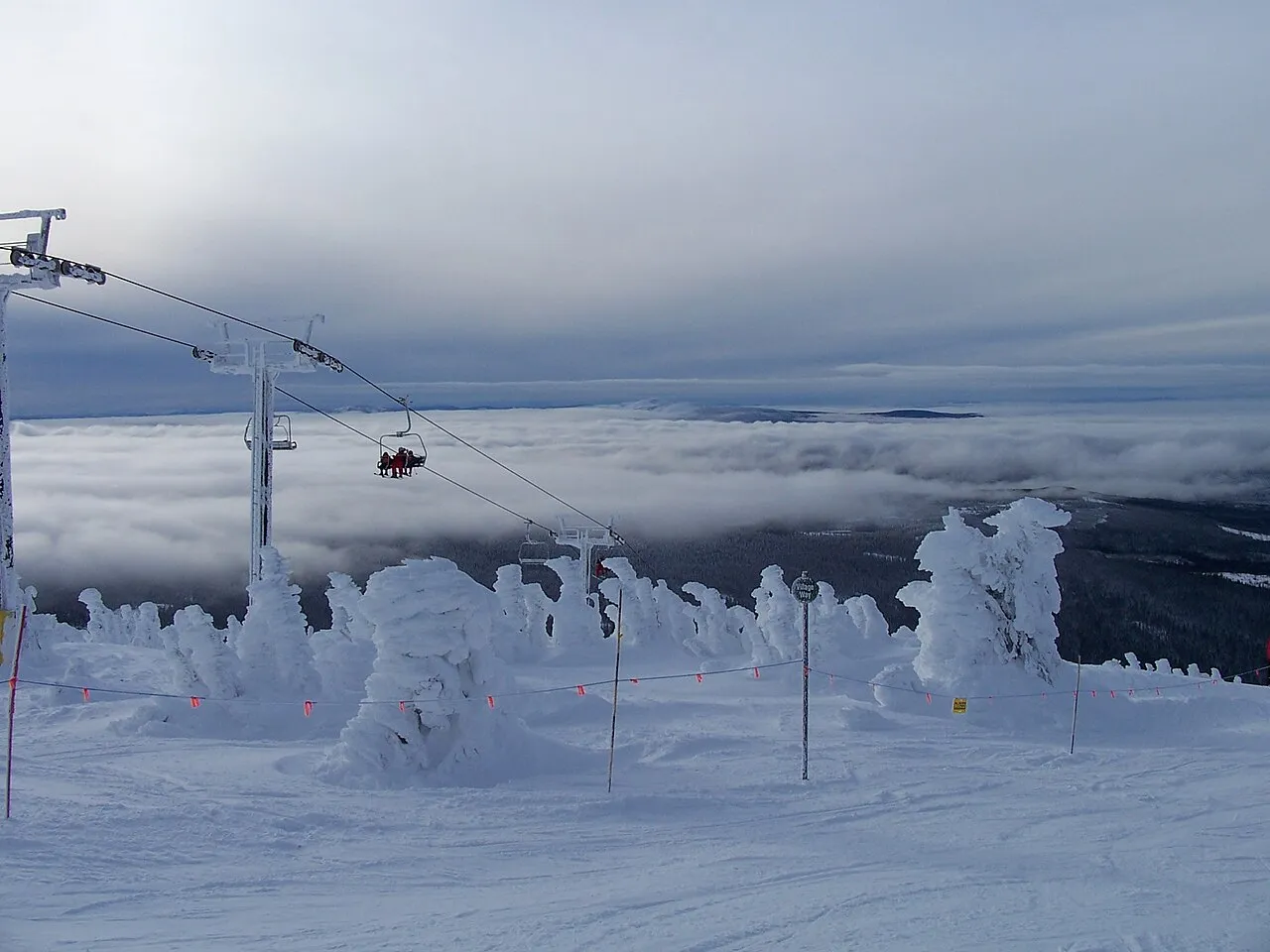 The Gem Lake Express at Big White Ski Resort