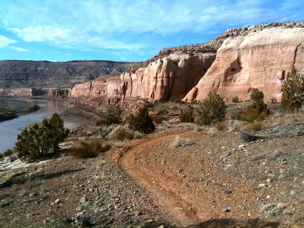 Mountain Bike Horsethief Bench, Fruita, Colorado, USA