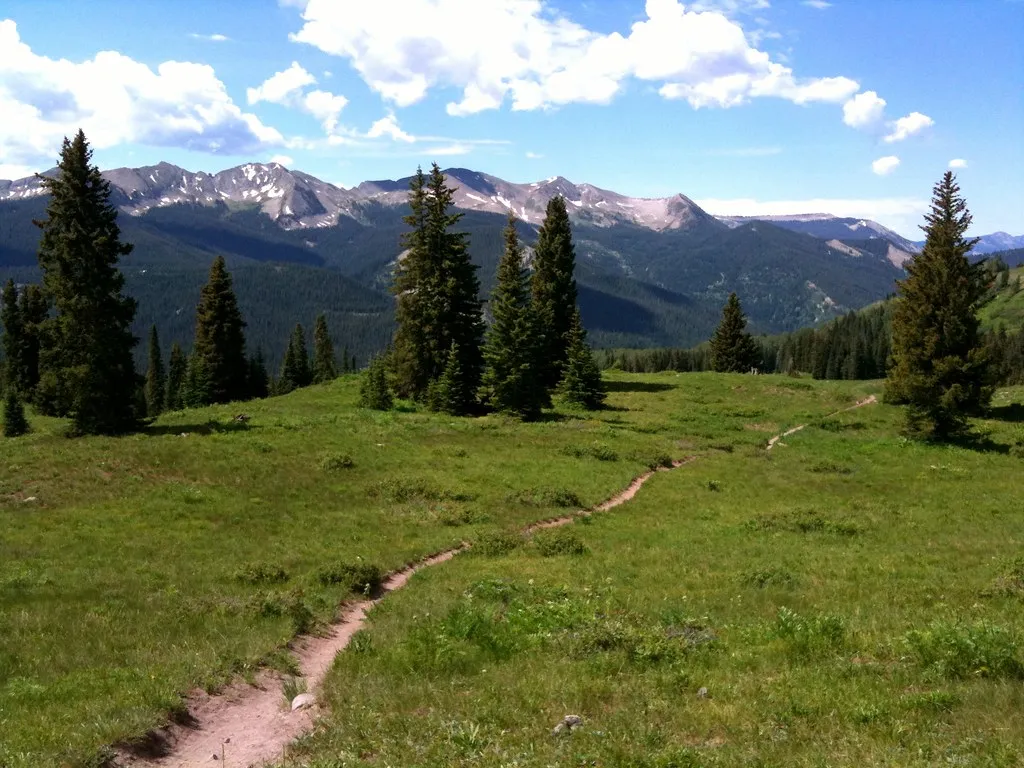 Mountain Bike The Dyke Trail, Crested Butte, CO, USA