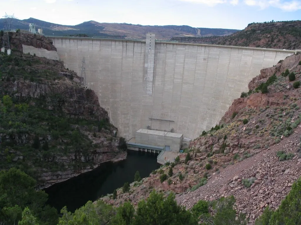 Flaming Gorge Dam, Green River, Utah