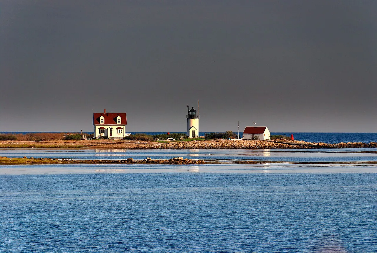Goat Island Light off Cape Porpoise