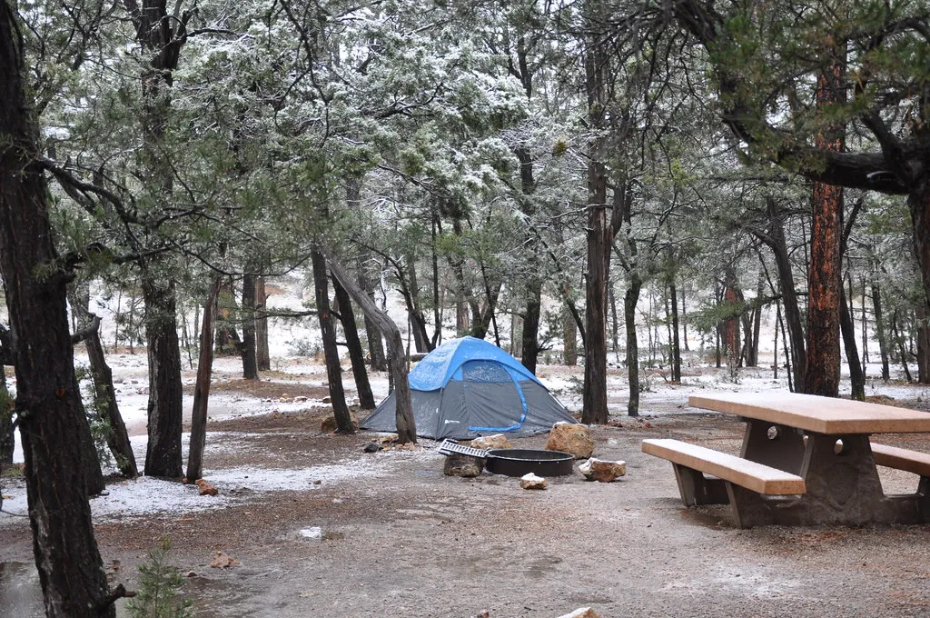 Winter Camping in Mather Campground, Grand Canyon National Park 0101