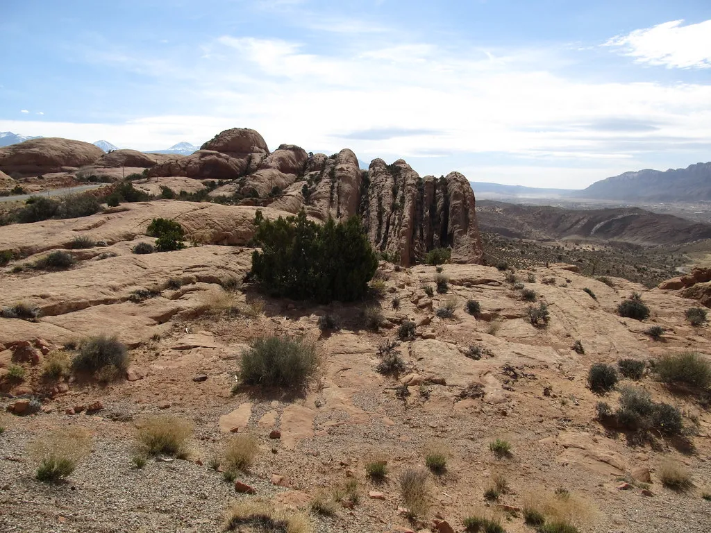 Sand Flats Recreation Area, Moab, Utah, Home of Utah's Slickrock Trail