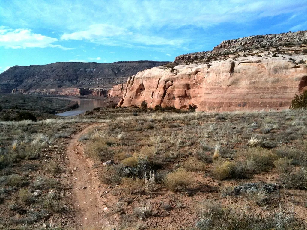 Mountain Bike Horsethief Bench, Fruita, Colorado, USA