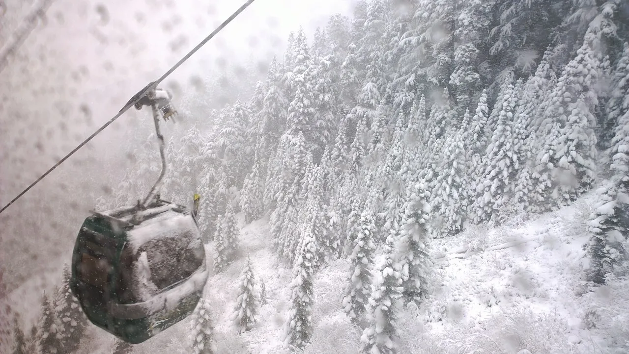 It's the end of March, and winter has finally arrived.