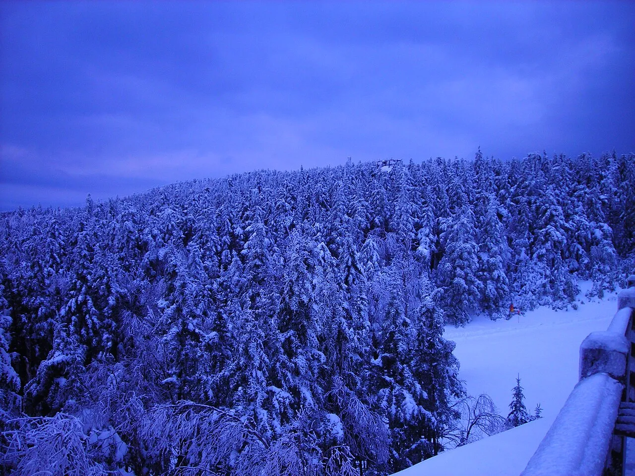 snowy peak