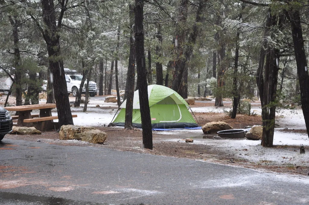 Winter Camping in Mather Campground, Grand Canyon National Park 0103